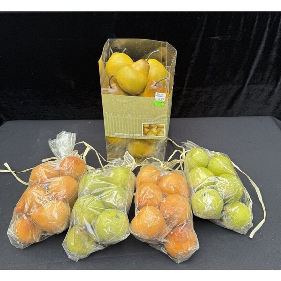 Artificial Fruit Various Types Fall Thanksgiving Halloween Decorations Larg Lot - Picture 1 of 10